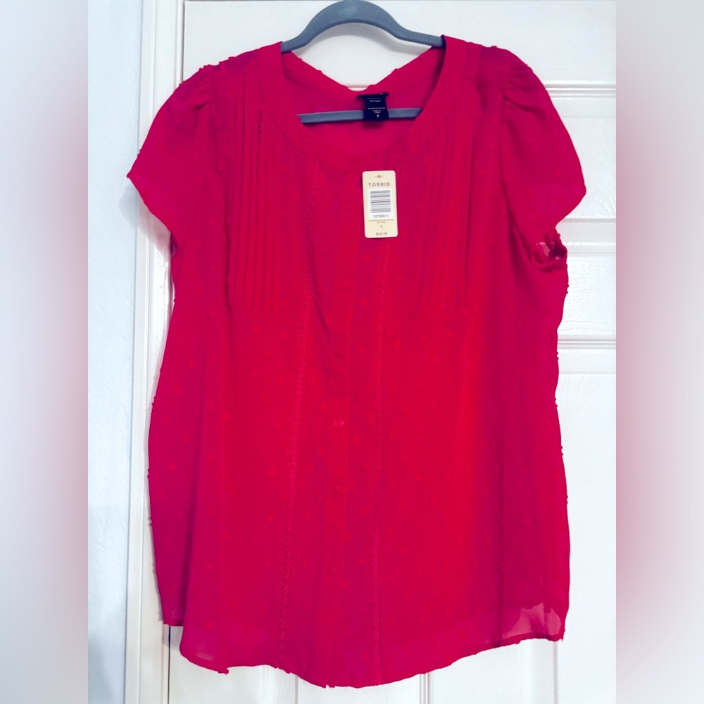 Torrid Pink Women's Top size 0